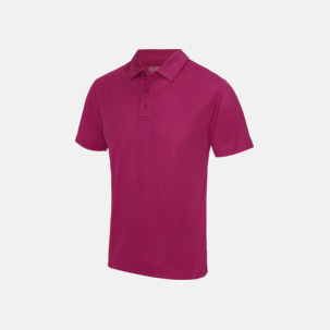 Färgglada pikétröjor med reklamtryck