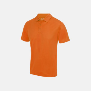 Färgglada pikétröjor med reklamtryck