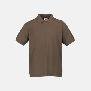 Arbetspikétröjor i herr- och dammodell med reklamtryck