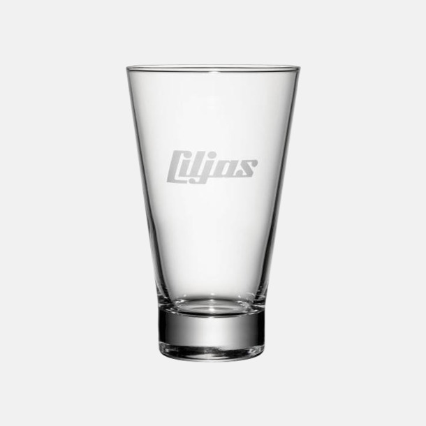 1-färgstryck Unika glas med reklamtryck