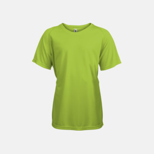 Funktions t-shirts i många färger för barn - med reklamtryck