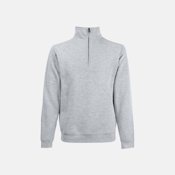 Heather Grey Sweatshirt med tryck