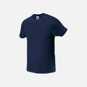 Funktions t-shirts i herr- & dammodell med reklamtryck