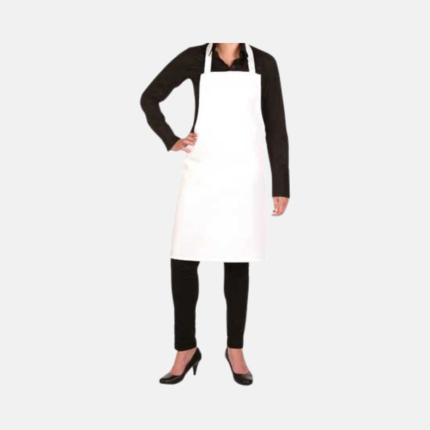 Vit (Standard) Köksförkläden i 2 storlekar med sublimation