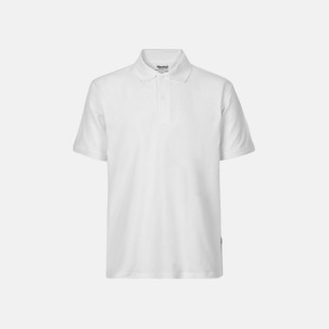 Fairtrademärkta pikétröjor i herr- och dammodeller med brodyr