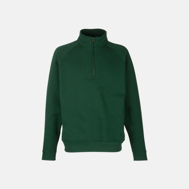 Bottle Green Sweatshirt med tryck