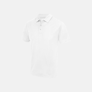 Färgglada pikétröjor med reklamtryck