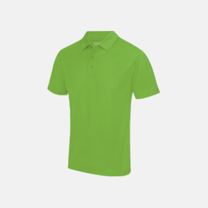 Färgglada pikétröjor med reklamtryck