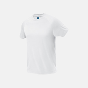 Funktions t-shirts i herr- & dammodell med reklamtryck