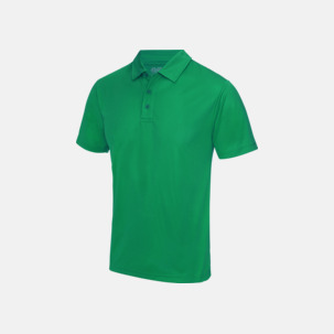 Färgglada pikétröjor med reklamtryck