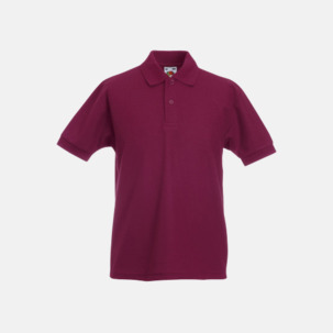 Älskade easy care-pikén i barnmodell med reklamtryck