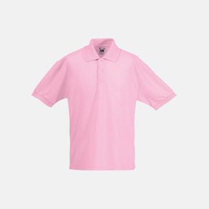 Älskade easy care-pikén i barnmodell med reklamtryck