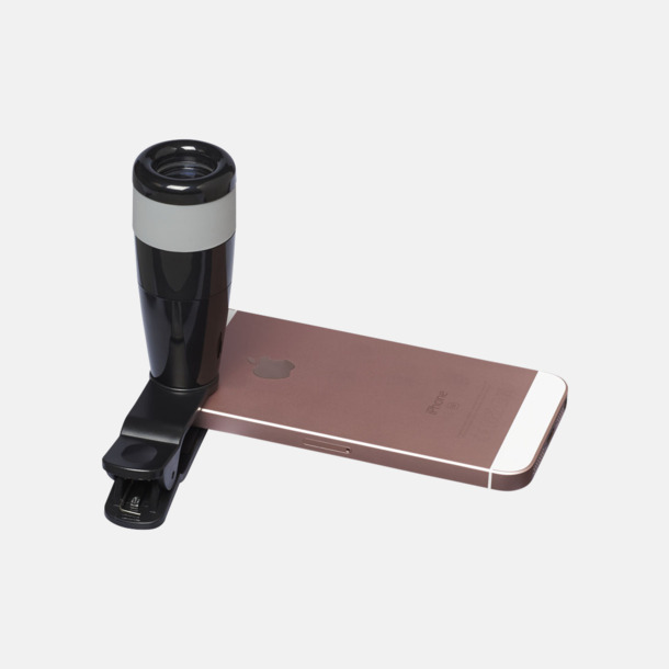 Lins som ger 8 x förstoring med reklamtryck