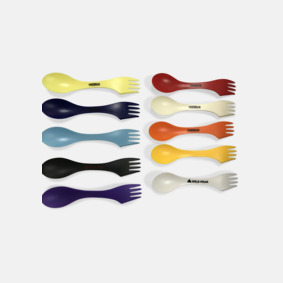 Sked, gaffel & kniv i ett - med reklamtryck