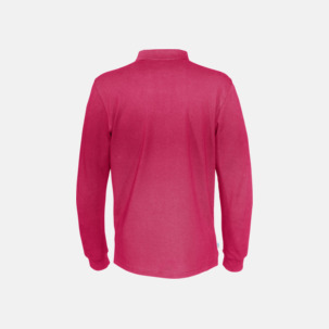 Longsleeve eko & Fairtrade pikéer med logo