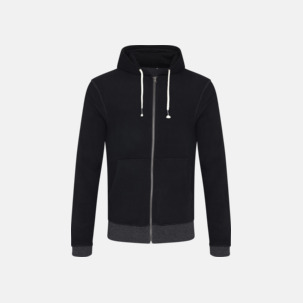 Luvtröjor i återvunnen bomull med reklamtryck