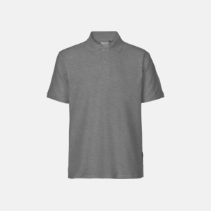 Fairtrademärkta pikétröjor i herr- och dammodeller med brodyr