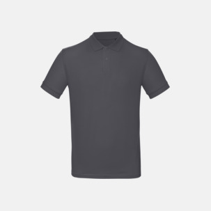 Neutrala eko pikéer med reklamtryck