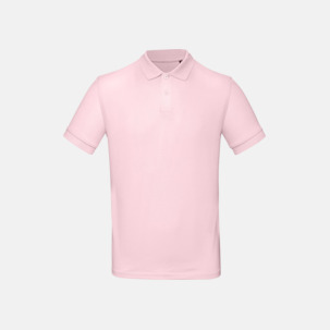 Neutrala eko pikéer med reklamtryck