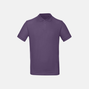 Neutrala eko pikéer med reklamtryck