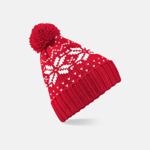 Klassiska toppluvor i vackert mönster - med reklamlogo