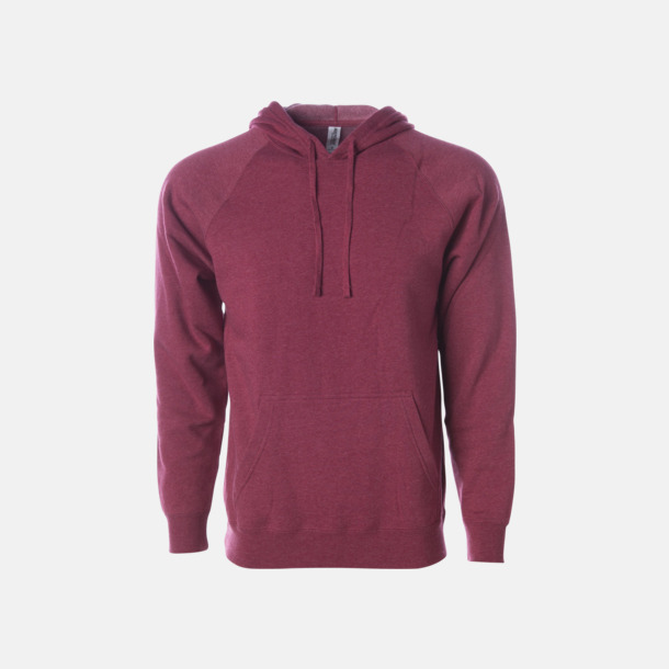 Crimson Unisex huvpullovers med reklamtryck