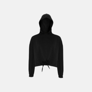 Korta, stora huvtröjor med reklamtryck