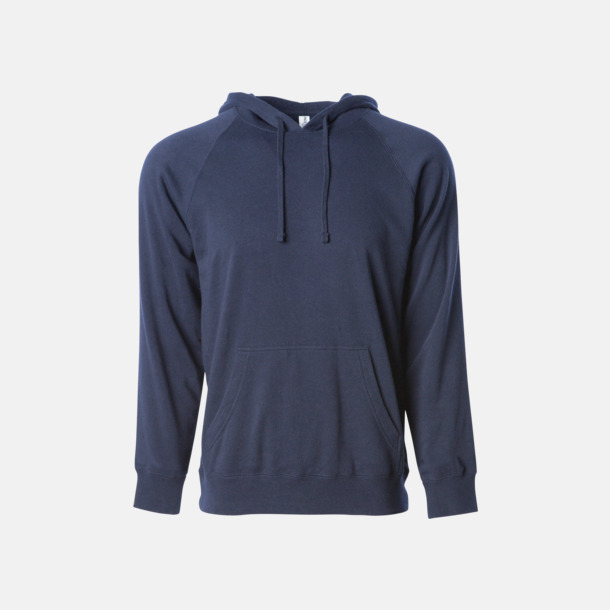 Classic Navy Unisex huvpullovers med reklamtryck