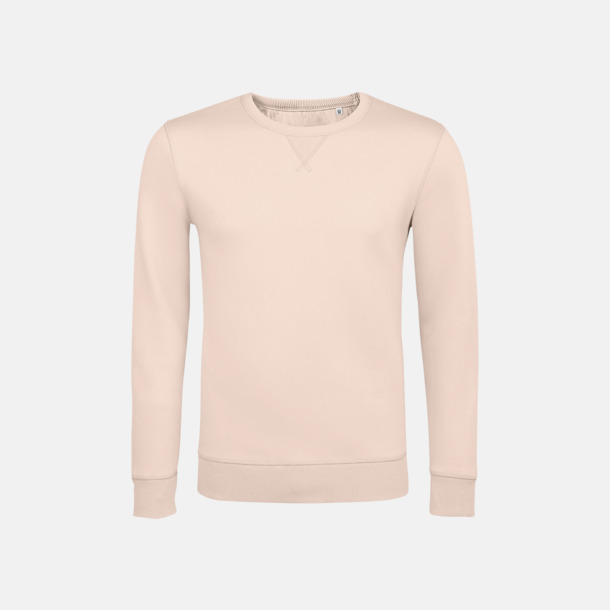 Creamy Pink Mjuka unisextröjor med reklamtryck