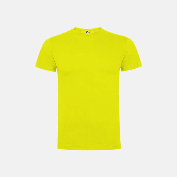 Lime Yellow Premium barn t-shirts med reklamtryck