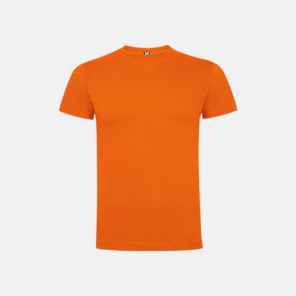 Orange Premium barn t-shirts med reklamtryck