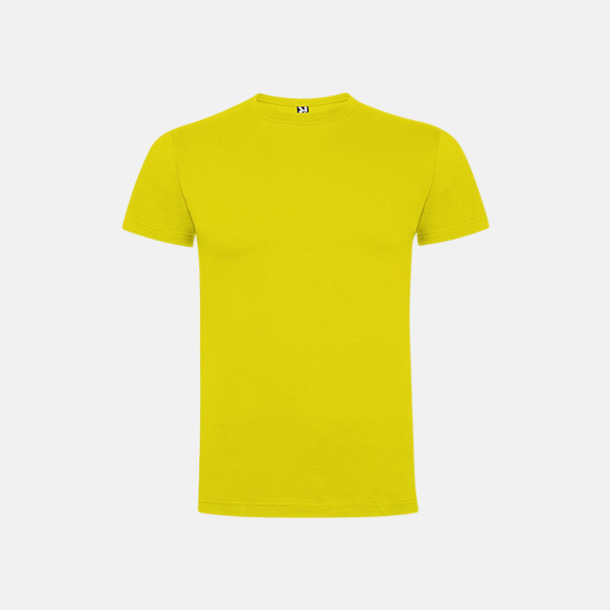 Gul Premium barn t-shirts med reklamtryck