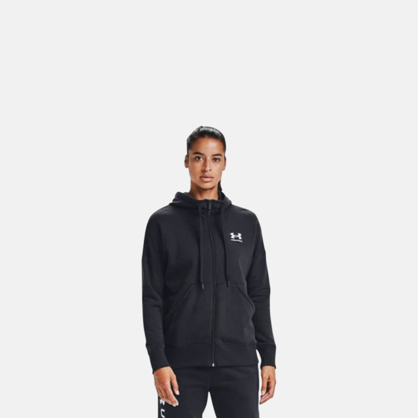  Under Armour dam zip hoodies med reklamtryck