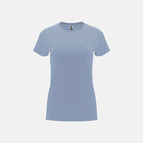 Zen Blue Premium dam t-shirts med reklamtryck