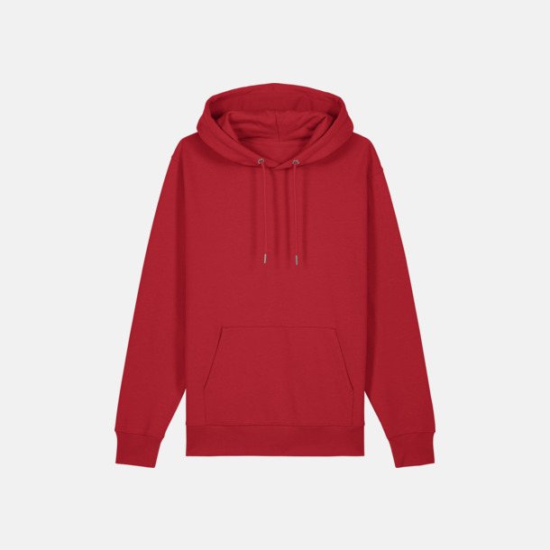 Röd Hoodie från Stanley Stella med eget tryck