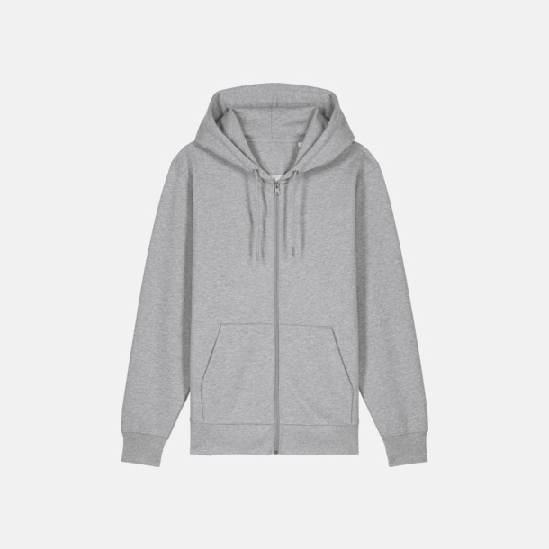 Heather Grey Unisex hoodie från Stanley & Stella med screentryck