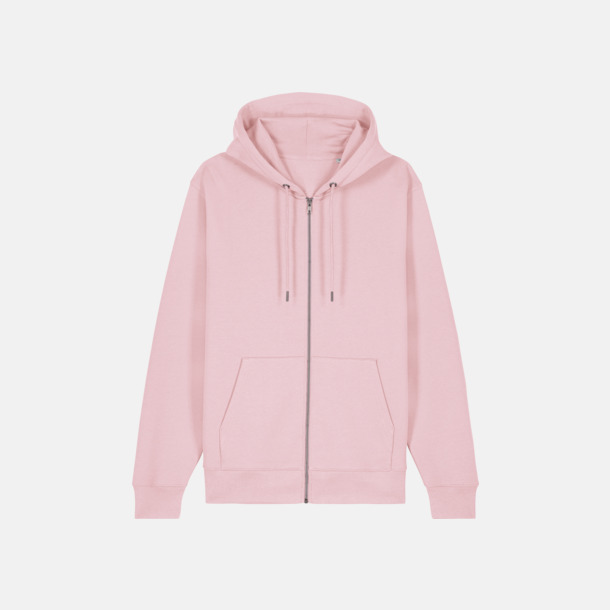 Cotton Pink Unisex hoodie från Stanley & Stella med screentryck