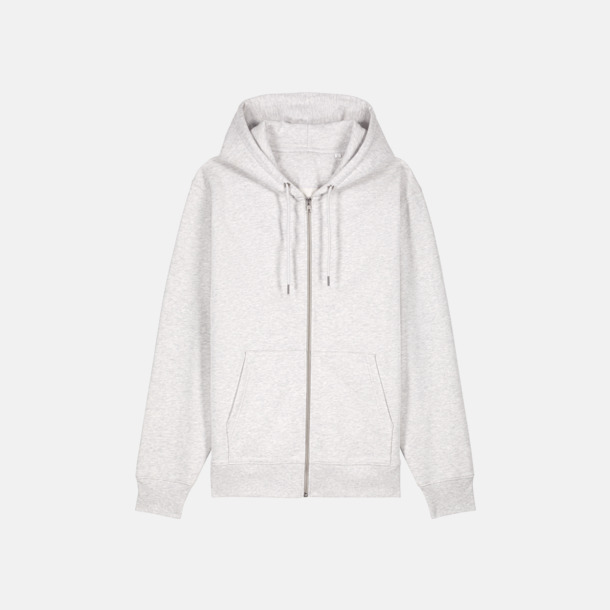 Cool Heather Grey Unisex hoodie från Stanley & Stella med screentryck