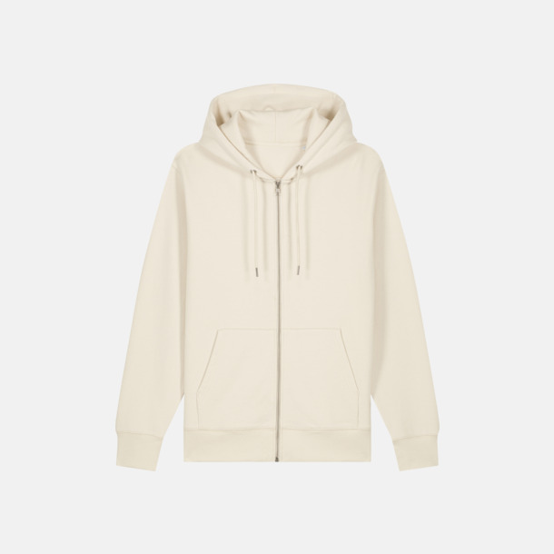 Natural Raw Unisex hoodie från Stanley & Stella med screentryck