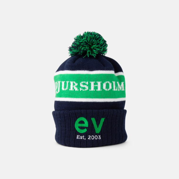 Med brodyr Toppluvor i retrostockad design med reklambrodyr