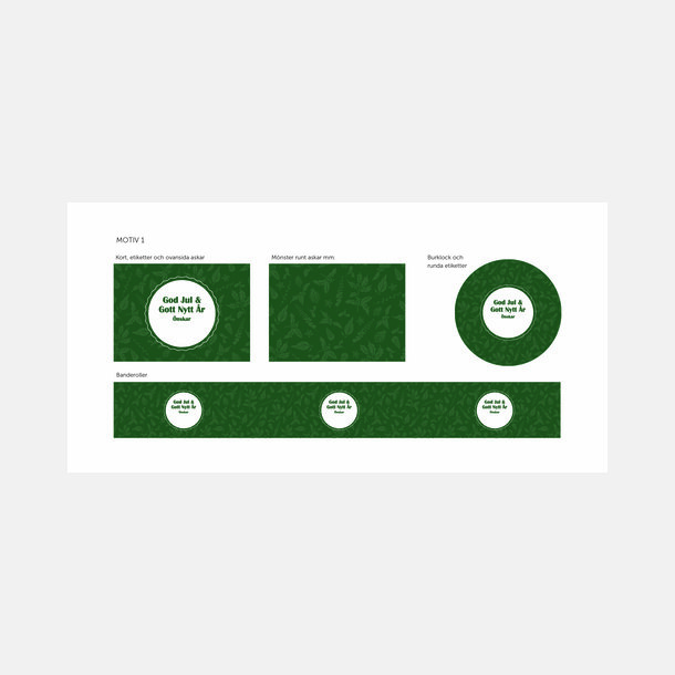 Standardmotiv för banderoll 