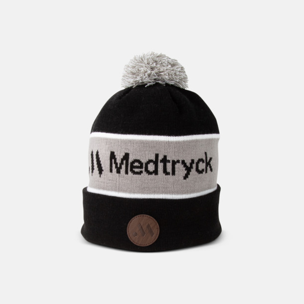 Med veganlädermärke 