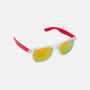 Färgglada solbrillor med reklamtryck