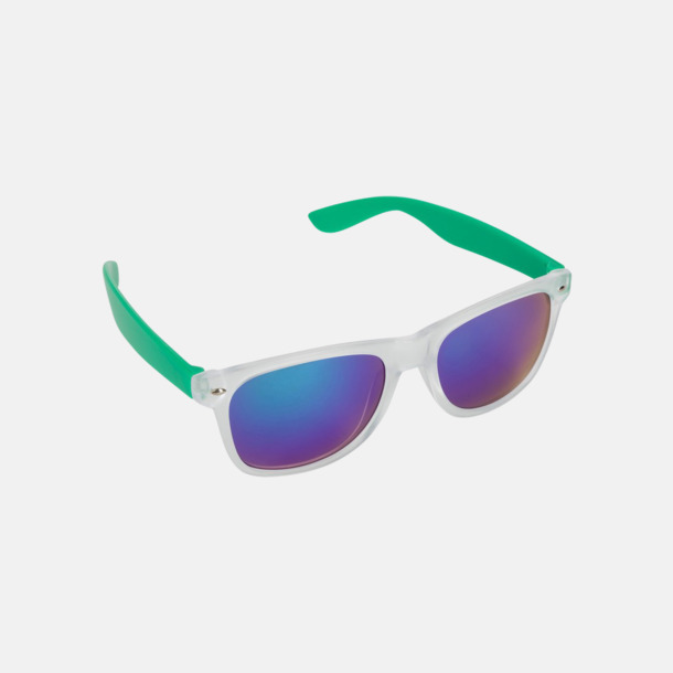 Grön Färgglada solbrillor med reklamtryck