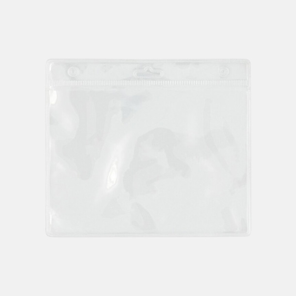 Transparent ID-fodral med reklamtryck