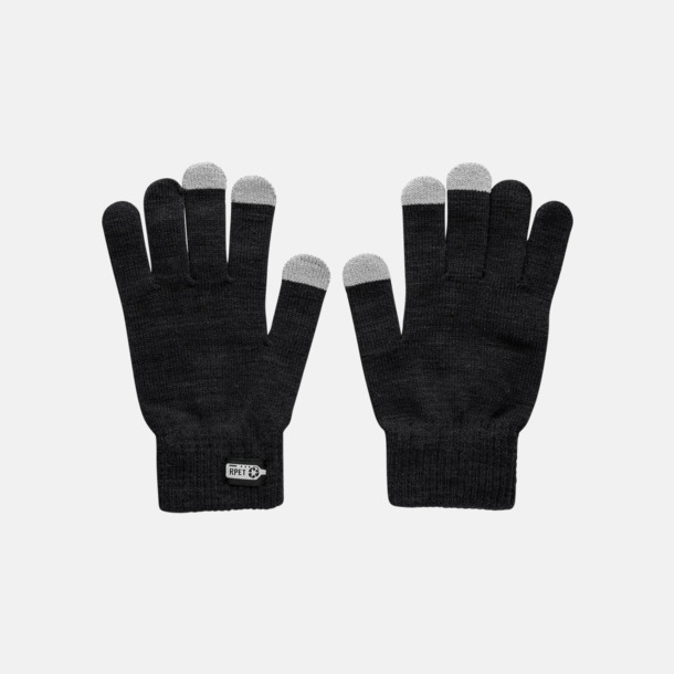 Svart Vantar för touchscreens